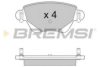 BREMSI BP2927 Brake Pad Set, disc brake